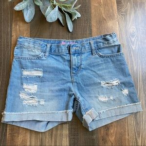 Girls childrens place shorts adjustable waist